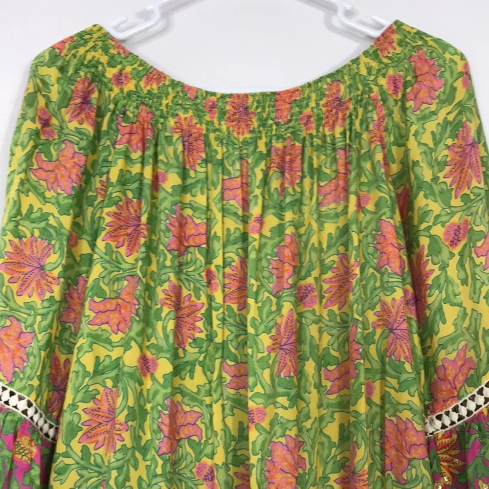 MISS JUNE SUNFLOWER DRESS MULTICOLOR - Picture 5 of 9